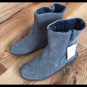 j.Crew crewcuts genuine leather real shearling lined boots